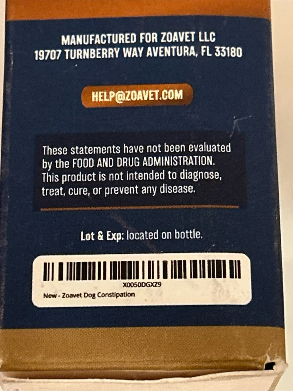 Constipation Relief+ soft & ease support Herbal Drops for Dogs NEW 1fl oz